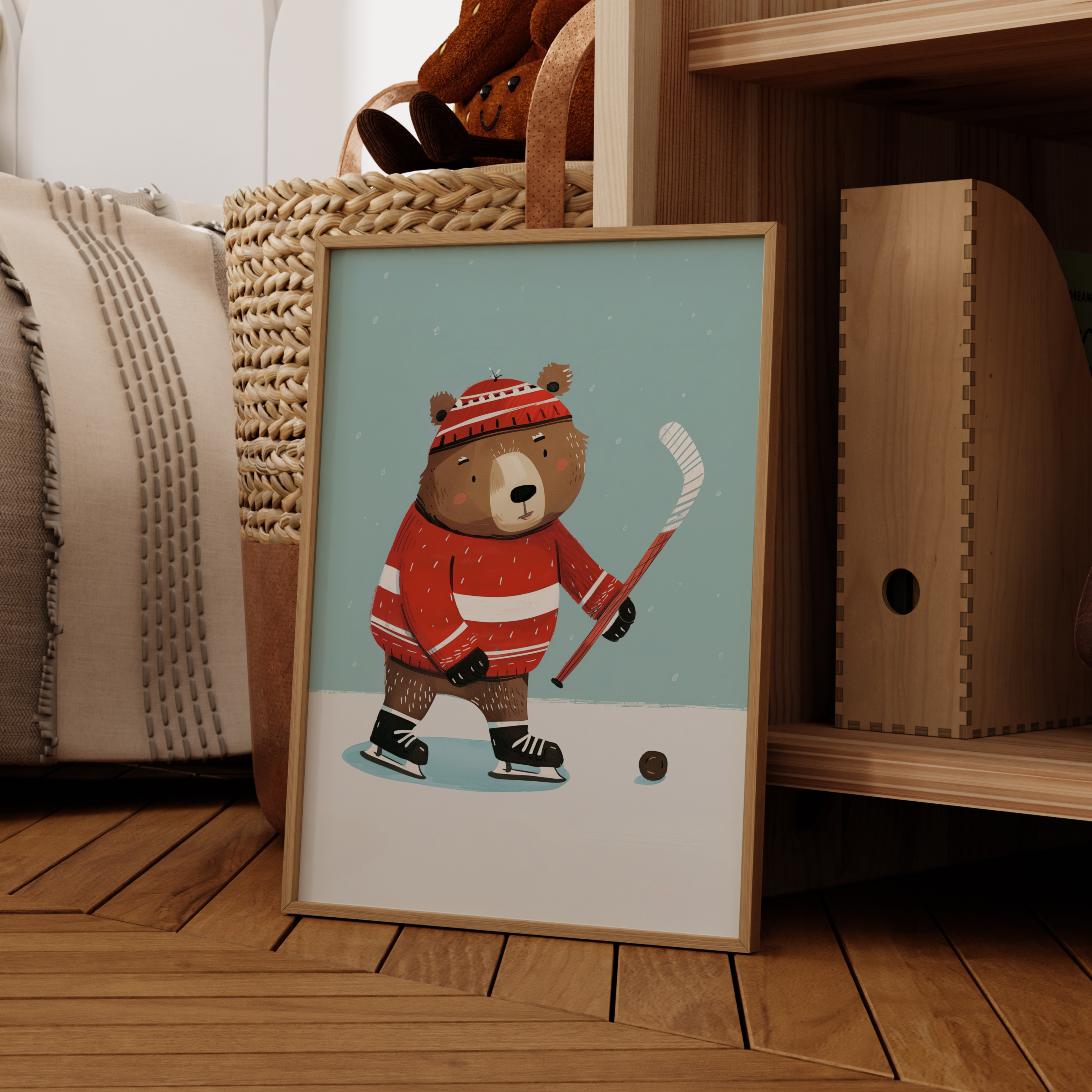 Urso jogador de Rugby