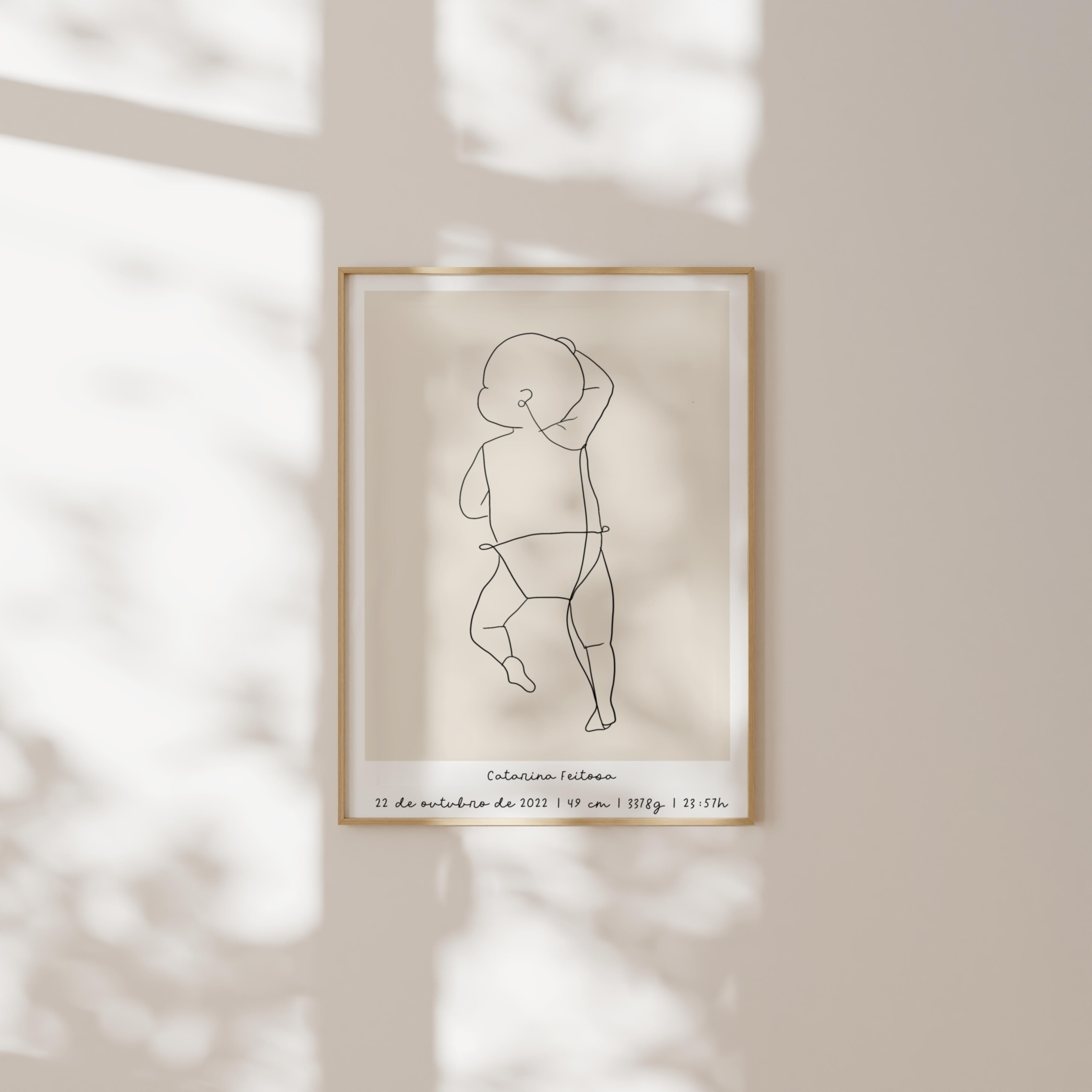 Bebê Minimalista Nº 3 escala real