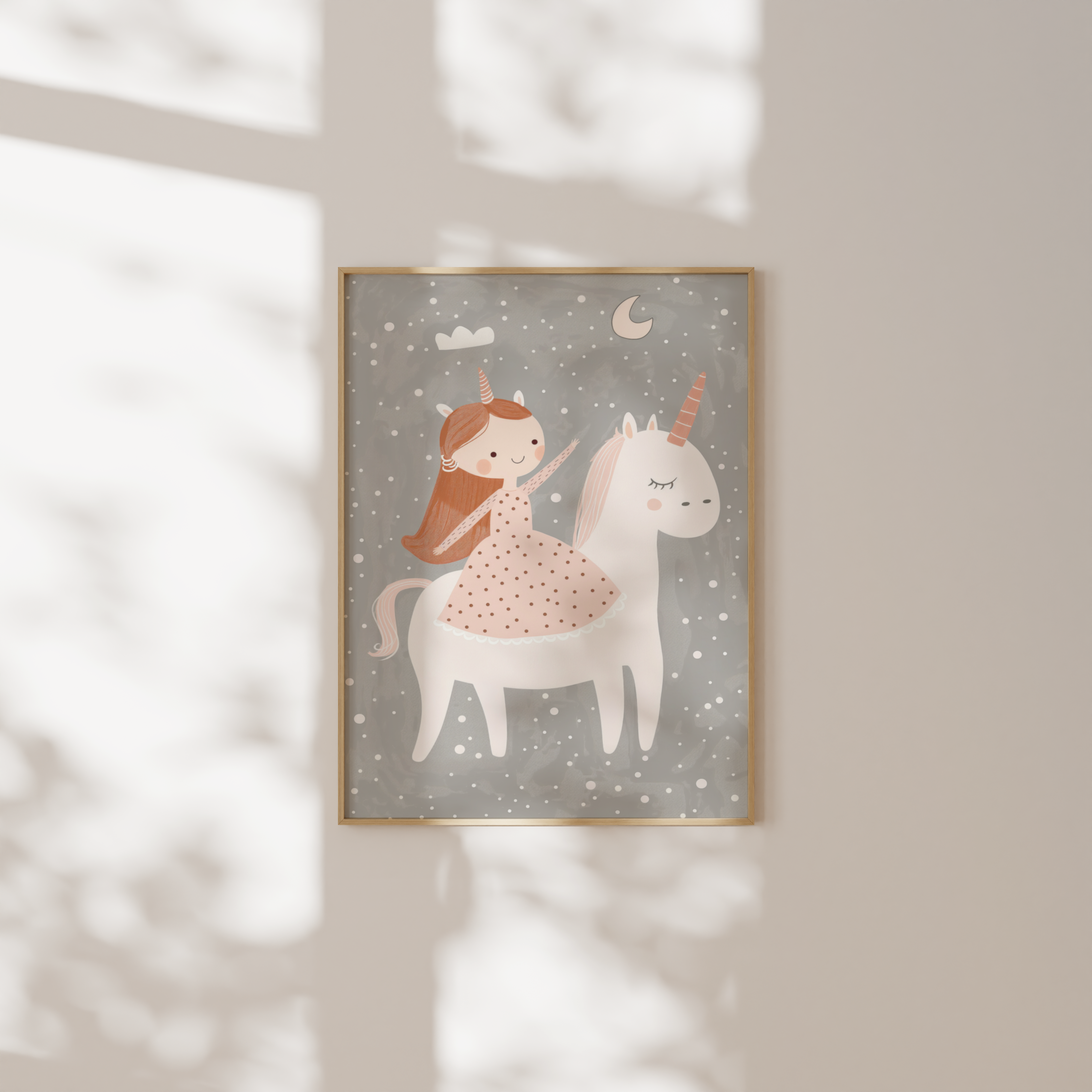 A menina e o unicórnio